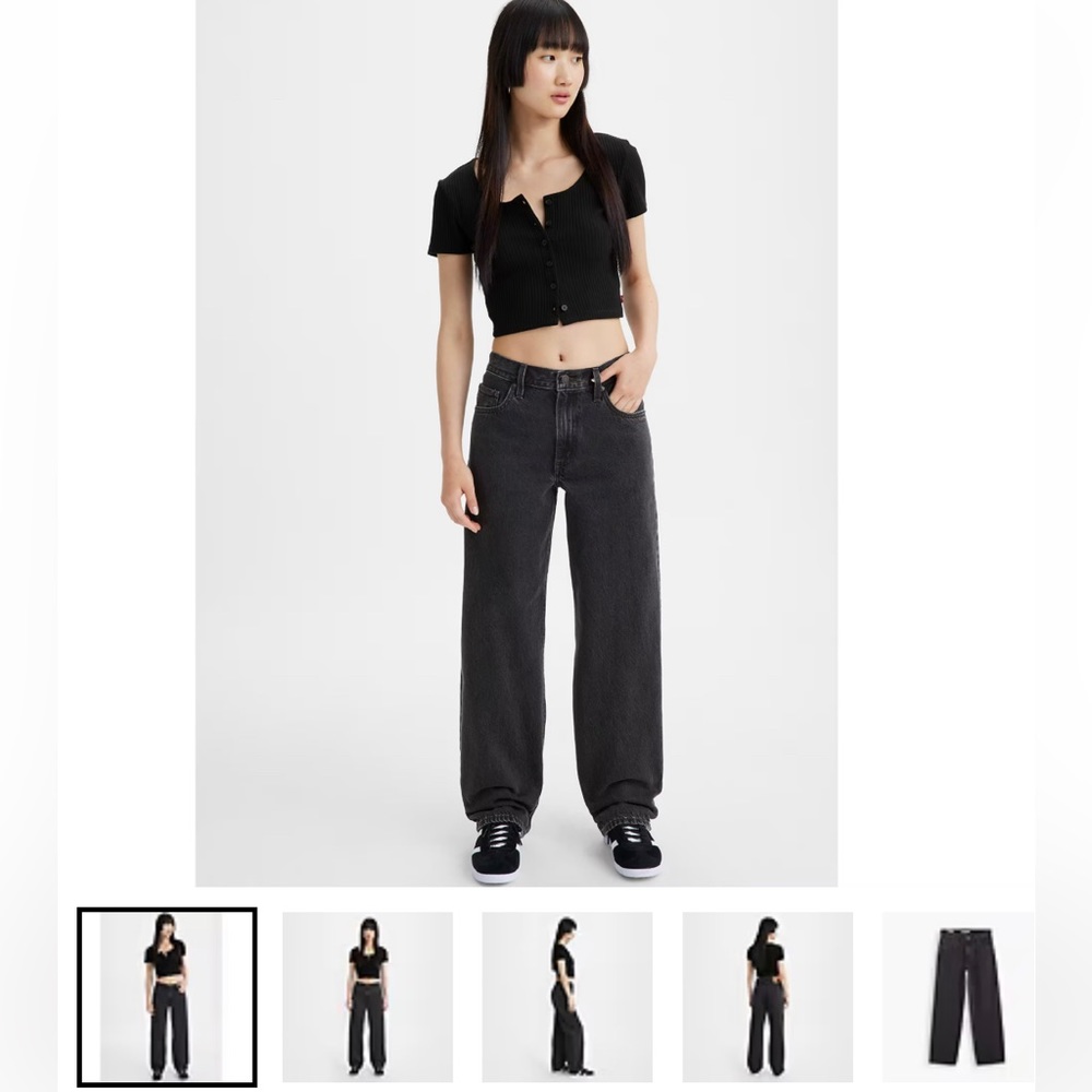 LEVIS BAGGY DAD WOMEN'S JEANS
